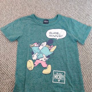 ディズニー(Disney)の①120cm ミッキー　半袖　Tシャツ(Tシャツ/カットソー)