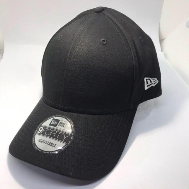 NEW ERA(ニューエラー)のニューエラ キャップ ベーシック 黒 ブラック アジャスタブル メンズの帽子(キャップ)の商品写真