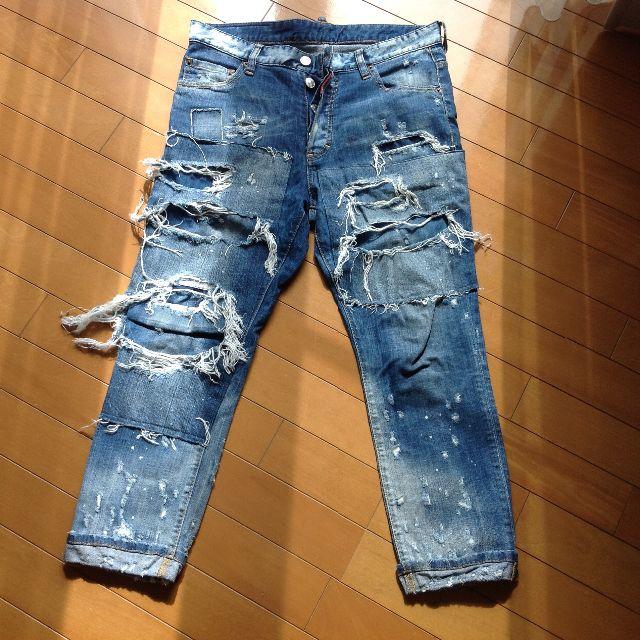 ５９ワタリdsquared2 glam head jean