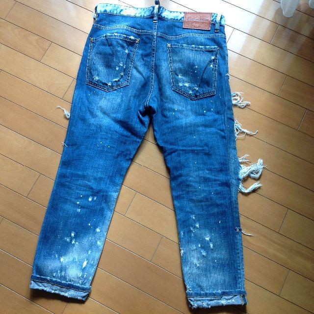 ５９ワタリdsquared2 glam head jean