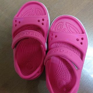 クロックス(crocs)のクロックスサンダル c6 14㎝(サンダル)