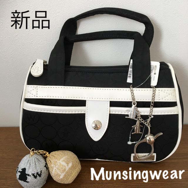 《新品》Munsingwear レディースバッグ ポーチ ボールケース