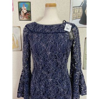 タダシショウジ(TADASHI SHOJI)の新品 4 XSCAPE｜エックススケープ ワンピース ドレス NL50504NT(ひざ丈ワンピース)