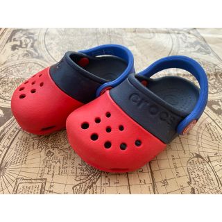 クロックス(crocs)のクロックス　サンダル　12cm(サンダル)