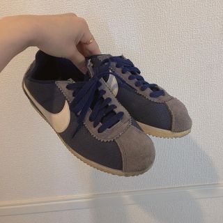 ナイキ(NIKE)のNIKE スニーカー　ネイビー(スニーカー)