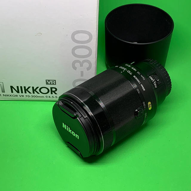 （訳ありセール 格安） Nikon NIKON1用 70-300 レンズ NIKKOR - レンズ(ズーム)
