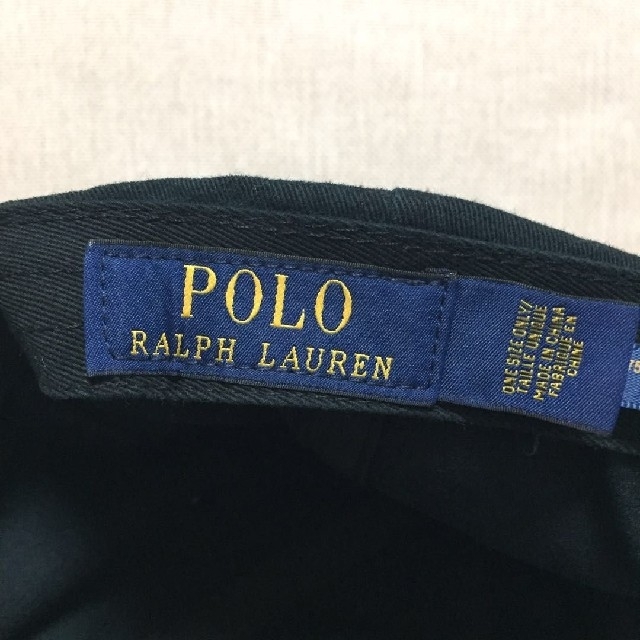 POLO RALPH LAUREN(ポロラルフローレン)の新品タグ付きラルフローレンキャップ メンズの帽子(キャップ)の商品写真