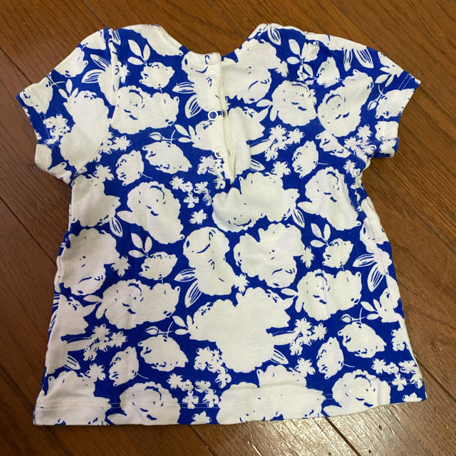 PETIT BATEAU(プチバトー)のプチバトー　半袖プリントＴシャツ　18m 81センチ キッズ/ベビー/マタニティのベビー服(~85cm)(Ｔシャツ)の商品写真