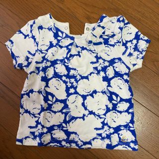 プチバトー(PETIT BATEAU)のプチバトー　半袖プリントＴシャツ　18m 81センチ(Ｔシャツ)