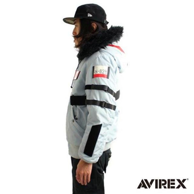 AVIREX(アヴィレックス)のシドニアの騎士×AVIREXコラボN2Bフライトジャケット グレー XL ACG エンタメ/ホビーのおもちゃ/ぬいぐるみ(キャラクターグッズ)の商品写真