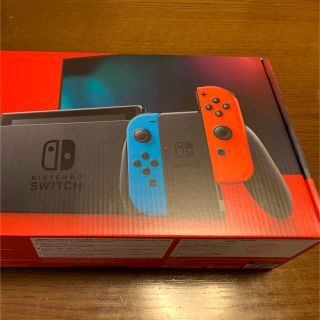 ニンテンドースイッチ(Nintendo Switch)のNintendo Switch JOY-CON(L) ネオンブルー/(R) ネオ(家庭用ゲーム機本体)