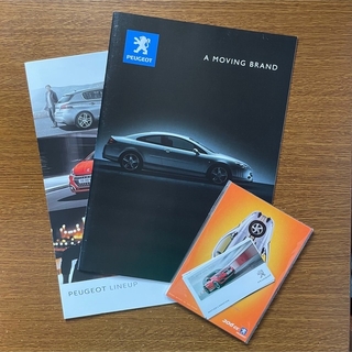 プジョー(Peugeot)のプジョー モーターショーパンフレット (2種セット・ポストカード付)(印刷物)
