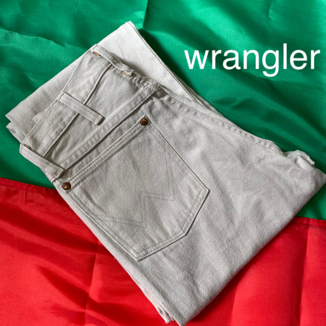 Wrangler(ラングラー)の美品！Wrangler ホワイトジーンズ ラングラー13mwzwt メンズのパンツ(デニム/ジーンズ)の商品写真