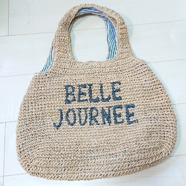 BELLE JOURNEE 草編みバッグ レディースのバッグ(かごバッグ/ストローバッグ)の商品写真