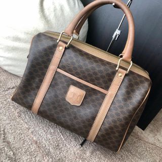 セリーヌ(celine)のCELINE セリーヌ◆マカダム オールドセリーヌ◆ボストンバッグ ハンドバッグ(ボストンバッグ)