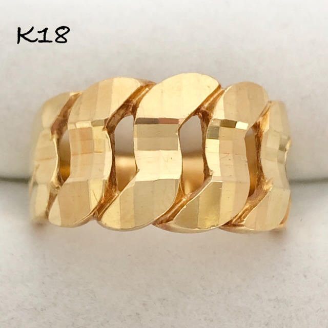 ラッピング不可】 『サイズ変更込み』キヘイ リング イエローゴールド