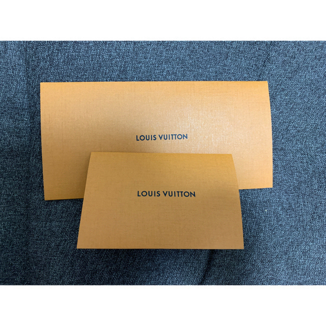 LOUIS VUITTON(ルイヴィトン)の２枚組  ルイヴィトン louis vuitton  紙製 封筒   明細入れ レディースのバッグ(ショップ袋)の商品写真