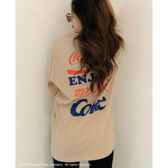 GYDA(ジェイダ)のGYDA COCA-COLA BIG Tシャツ ＊新品未使用＊ レディースのトップス(Tシャツ(半袖/袖なし))の商品写真