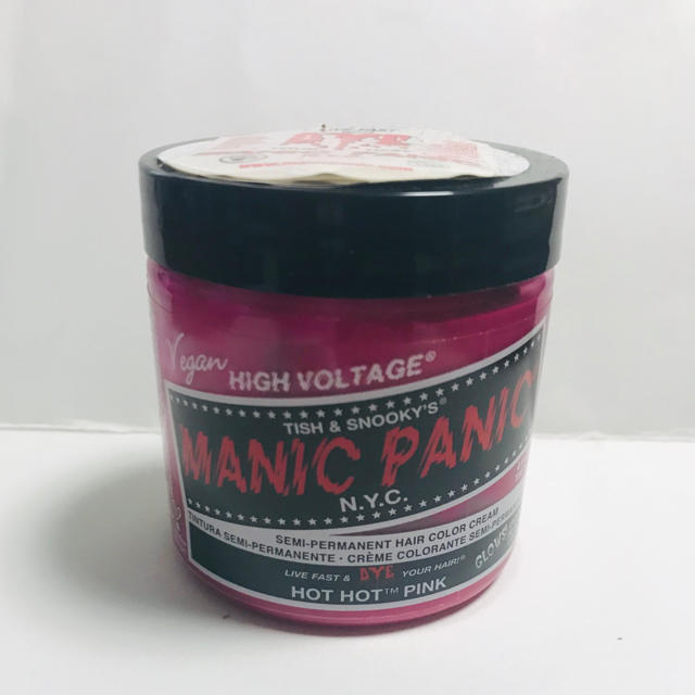 マニックパニック ホットホットピンク コスメ/美容のヘアケア/スタイリング(カラーリング剤)の商品写真