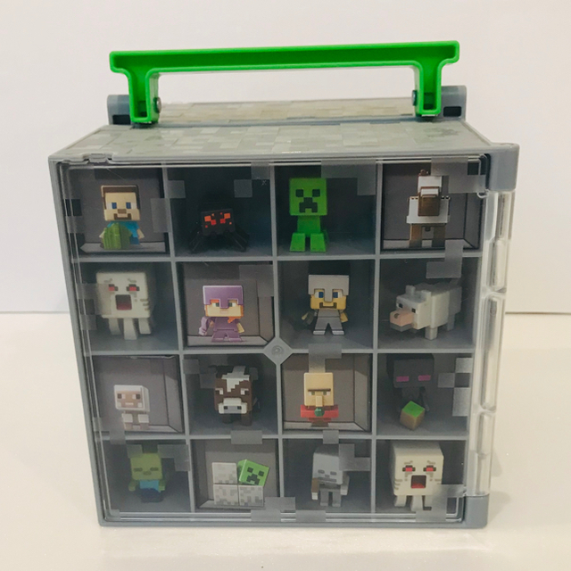 マインクラフト ミニフィギュアコレクティングケースとミニ マインクラフト ミニフィギュアコレクティングケースとミニ