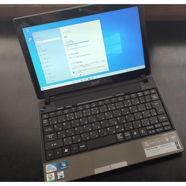 Acer(エイサー)の今晩だけ！acer ASPIRE 1830Z-F52C/K Win10 スマホ/家電/カメラのPC/タブレット(ノートPC)の商品写真