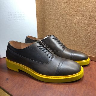 ブラッシュドレースアップ レザーシューズ マルジェラ 19ss 42