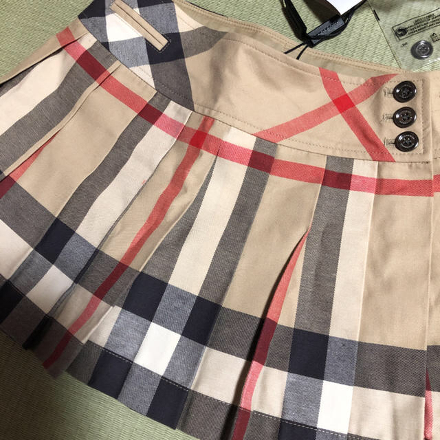 バーバリーチルドレン チェックスカート  4Yキッズ服女の子用(90cm~)