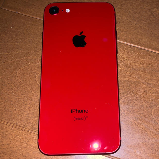 iPhone8 (PRODUCT)red 64GB SIMフリースマホ/家電/カメラ