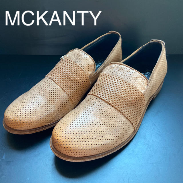 Mckanty ドレス ビジネス シューズ 新品 27 ベージュ 革靴 皮靴 ドレス ビジネス Www Bloompsychologyservices Com