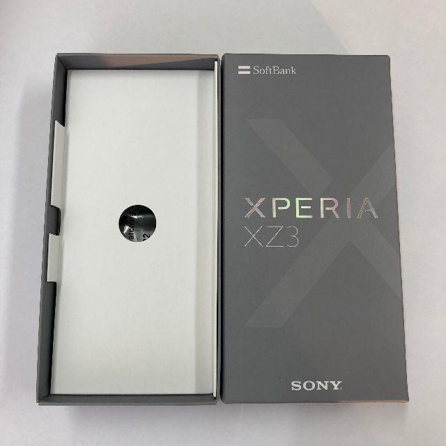 SONY(ソニー)の新品未使用 softbank Xperia XZ3 801SO ブラック スマホ/家電/カメラのスマートフォン/携帯電話(スマートフォン本体)の商品写真