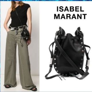 イザベルマラン(Isabel Marant)の【新品・正規品】イザベルマラン🔷Radja スタッズ バケットバッグ ミニ(ショルダーバッグ)