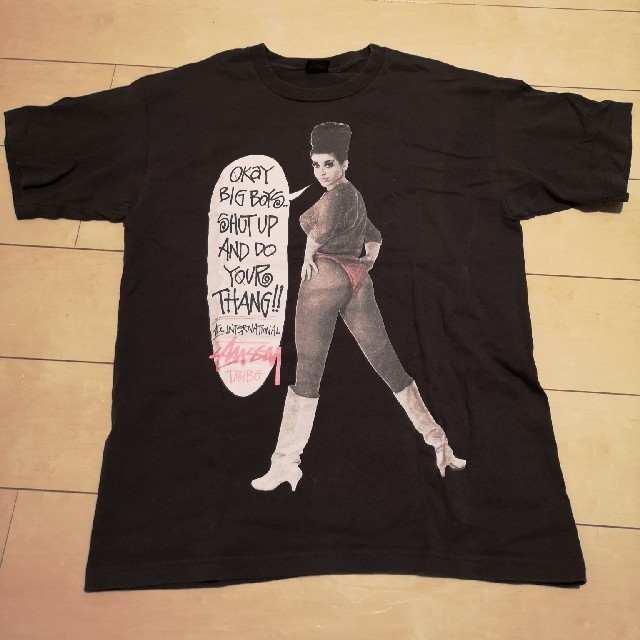 Stussy OKAY BIG BOYS tシャツ 激レア