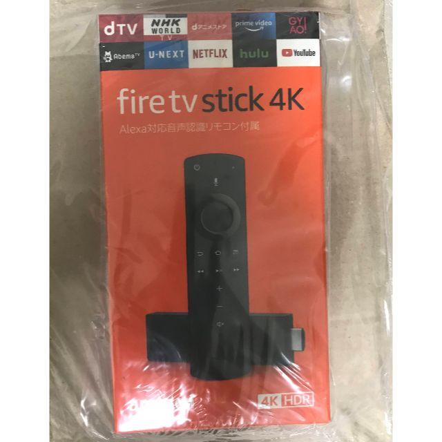 新品 Fire TV Stick 4K Alexa対応音声認識リモコン付属