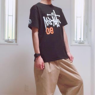 ステューシー(STUSSY)のSTUSSY 黒 Tシャツ(Tシャツ/カットソー(半袖/袖なし))