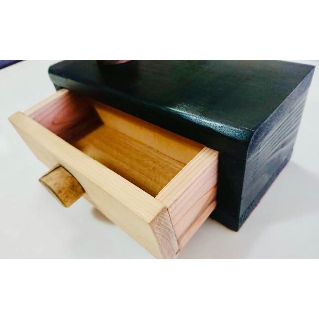 24時間以内に発送】手作り木工 無垢材の小物入れ モダン雑貨