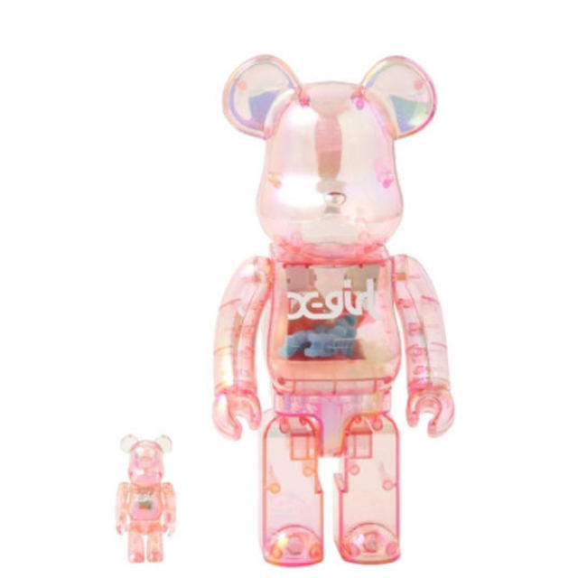 X-girl × BE@RBRICK 100&400% ベアブリック  新品