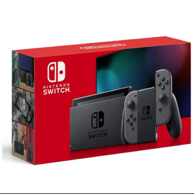 NintendoSwitchNintedo Switch 任天堂スイッチ 本体 グレー ニンテンドウ