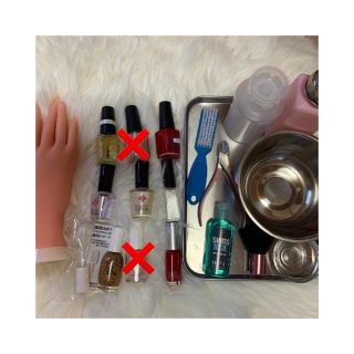 ネイル用品　検定セット(ネイル用品)