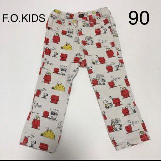 エフオーキッズ(F.O.KIDS)のスヌーピー柄パンツ(90)(パンツ/スパッツ)