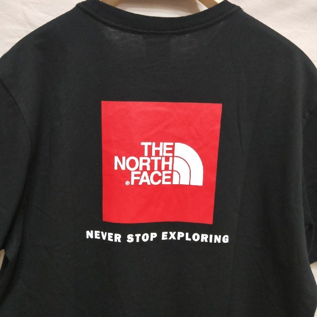 THE NORTH FACE(ザノースフェイス)の新品ノースフェイス　スクエアロゴTシャツL相当黒 メンズのトップス(Tシャツ/カットソー(半袖/袖なし))の商品写真