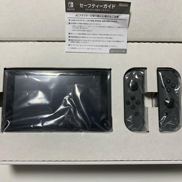 破格【・訳あり】Nintendo Switch JOY-CON グレー 本体