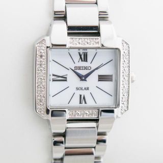 SEIKO - 新品 海外限定 セイコー 22石ダイヤ レディース ソーラー