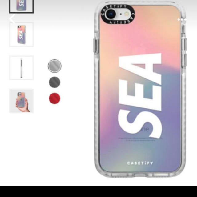 WIND AND SEA × CASETIFY iPhone 8 se スマホ/家電/カメラのスマホアクセサリー(iPhoneケース)の商品写真