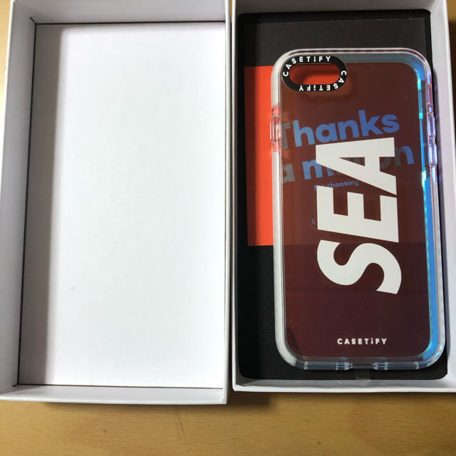 WIND AND SEA × CASETIFY iPhone 8 se スマホ/家電/カメラのスマホアクセサリー(iPhoneケース)の商品写真