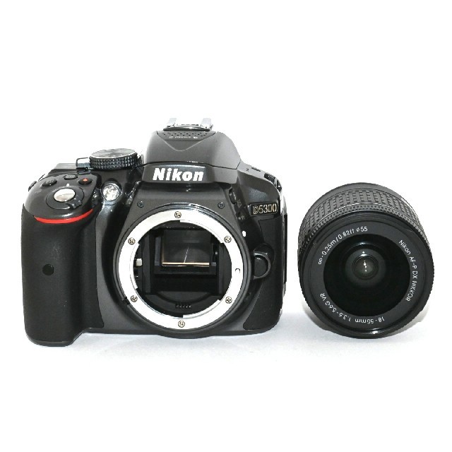 【Nikon】Wi-Fi機能搭載♡新品SDカード付き♡D5300レンズキット