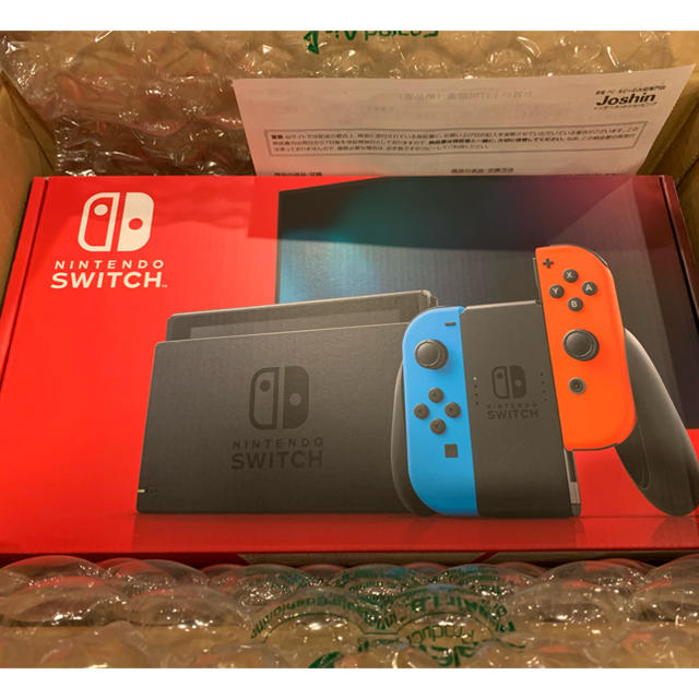 Nintendo Switch ネオンブルー/ネオンレッド 新品未開封