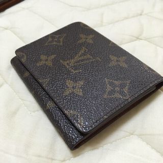 ルイヴィトン(LOUIS VUITTON)のルイヴィトン カードケース 外側美品(名刺入れ/定期入れ)