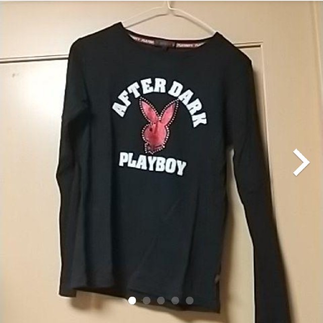 PLAYBOY(プレイボーイ)のPLAYBOY プリント 長袖 レディースのトップス(Tシャツ(長袖/七分))の商品写真