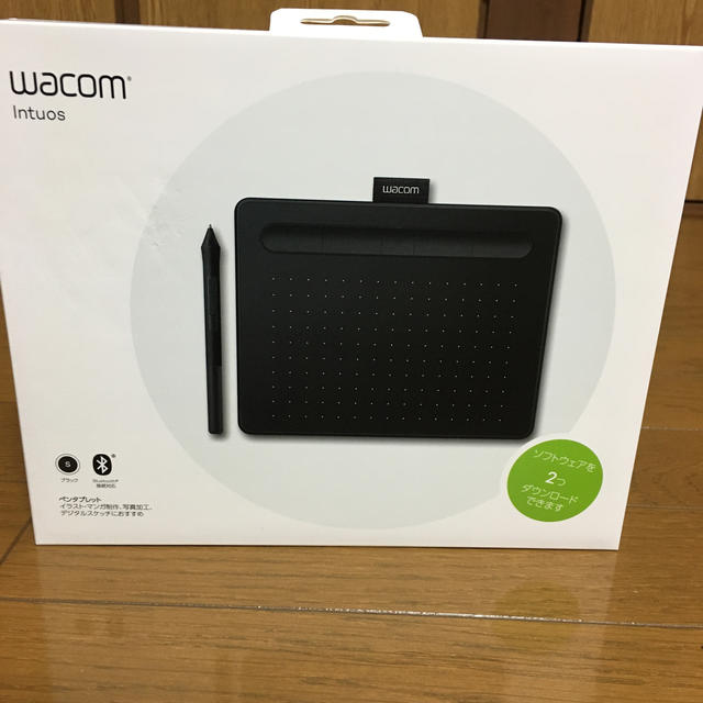 Wacom(ワコム)の新品　WACOM ペンタブレット　ワイヤレス  CTL-4100WL/K0 スマホ/家電/カメラのPC/タブレット(タブレット)の商品写真