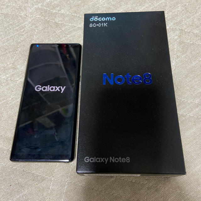 Galaxy note8 ミッドナイトブラック　SIMロック解除済み